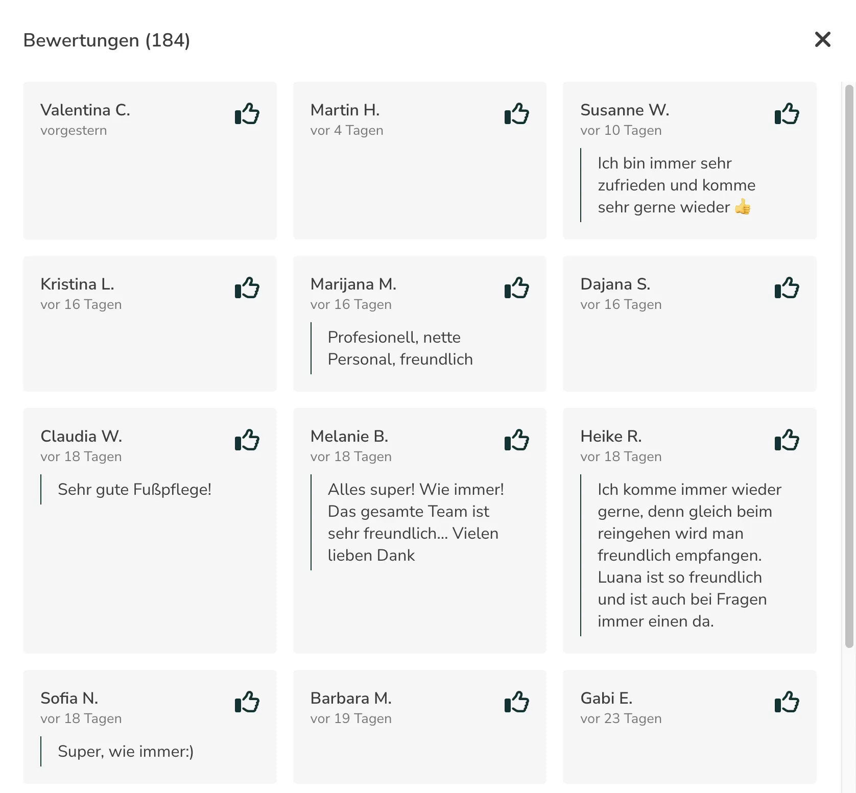 Kundenbewertungen von Beautylounge auf Shore.com – 01