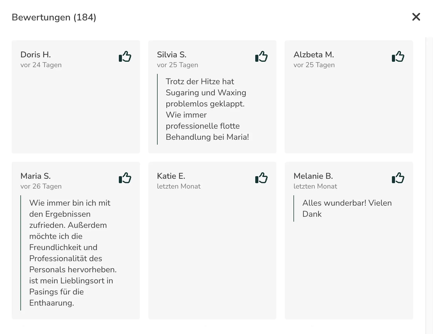 Kundenbewertungen von Beautylounge auf Shore.com – 02