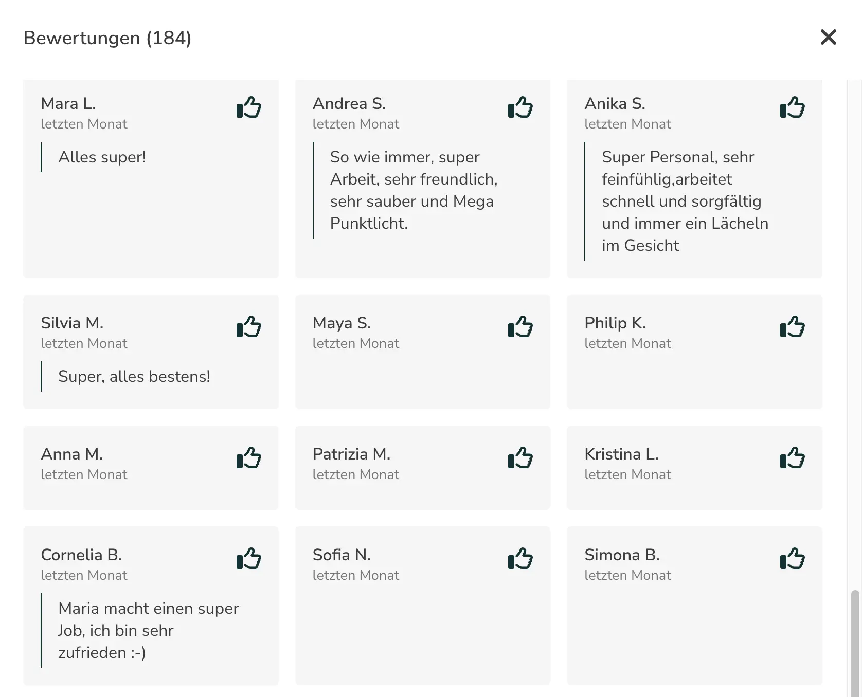 Kundenbewertungen von Beautylounge auf Shore.com – 03