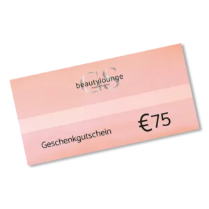 Der75 € Gutschein der Beauty lounge in München-Pasing. Für Kosmetiker und Kosmetikerinnen.